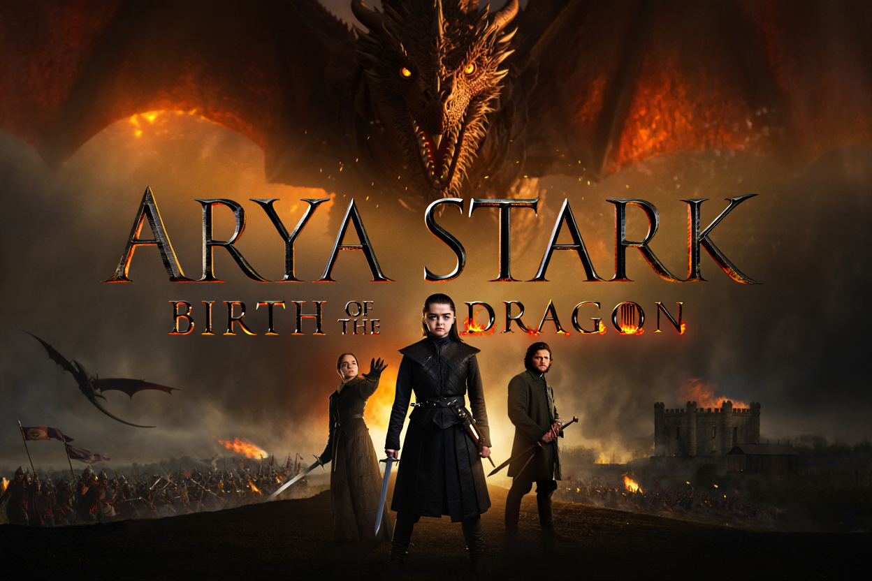 ARYA STARK: BIRTH OF THE DRAGON (2026) — From shadow to flame… her true power awakens