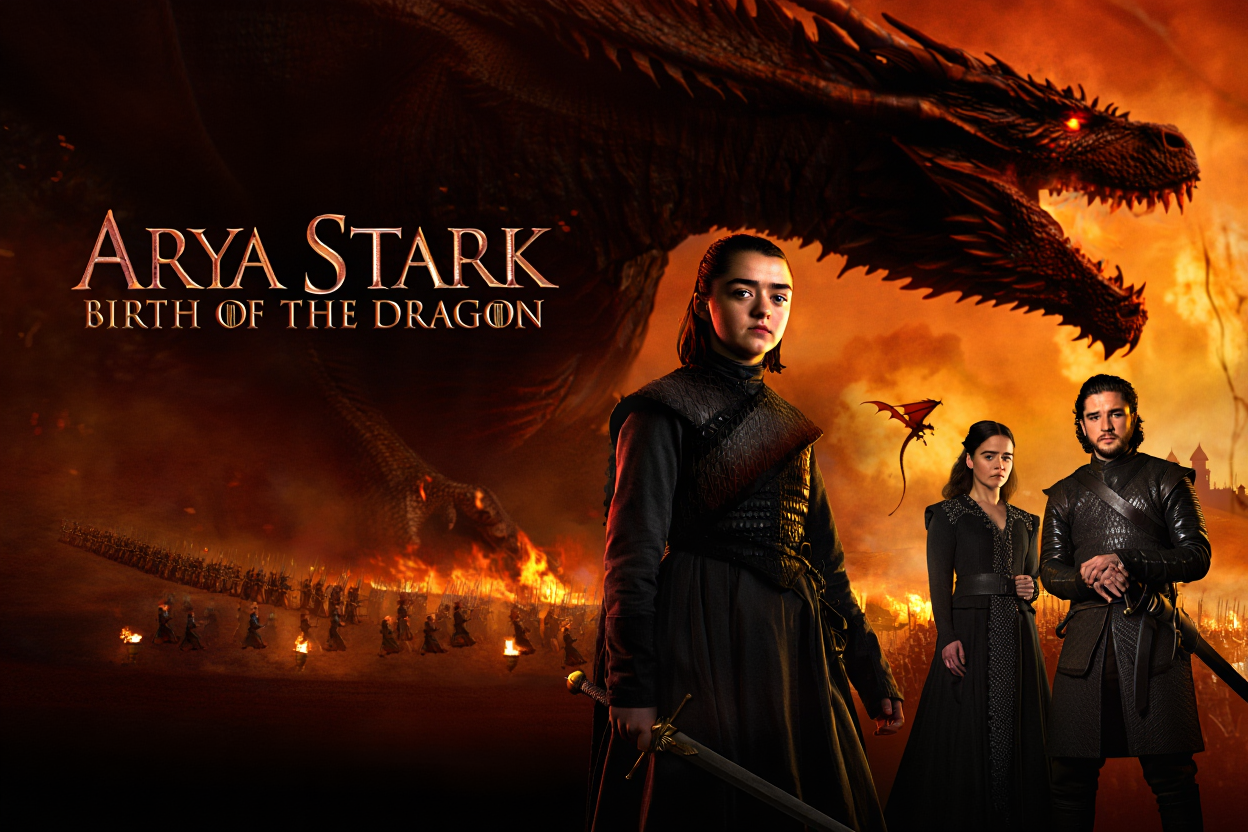 ARYA STARK: BIRTH OF THE DRAGON (2026) — The girl with no name… now has a kingdom to burn