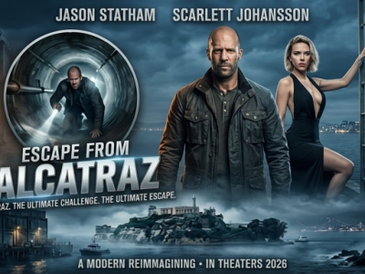 Escape from Alcatraz (2026) Review – Jason Statham and Scarlett Johansson Lead a High-Stakes Prison Break