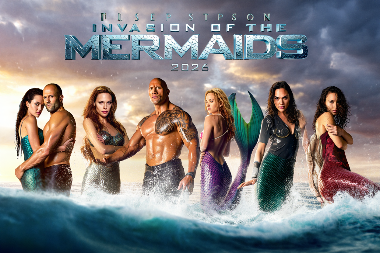 INVASION OF THE MERMAIDS (2026) — They were myths beneath the waves… now they’re coming ashore