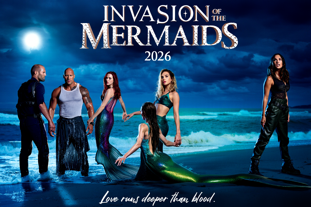 INVASION OF THE MERMAIDS (2026) — What lurks below is no longer hidden… and it’s hunting above