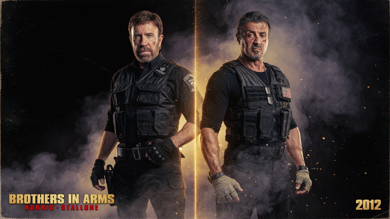 Two legends. One screen.